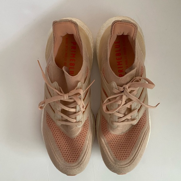 Adidas Ultraboost 21 “Ambient Blush/Halo Blush” women’s size 10.5 - Picture 1 of 16